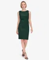 Calvin Klein Women's Starburst Sleeveless Dress In Green