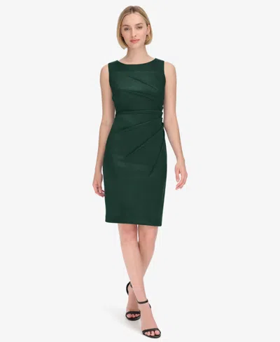 Calvin Klein Women's Starburst Sleeveless Dress In Green