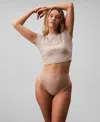 Calvin Klein Women's Stay-put Mesh Brief