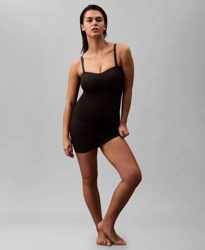 Calvin Klein Women's Stay-put Stretch Shapewear Slip Qf8197