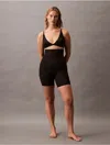 Calvin Klein Women's Stay-put Stretch Short In Black