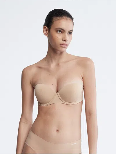CALVIN KLEIN WOMEN'S STRAPLESS PUSH-UP BRA