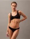 Calvin Klein Women's Structured Twist Bralette Bikini Top