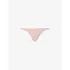 Calvin Klein Womens Subdued Sculpt Mid-rise High-leg Stretch-recycled Nylon Briefs In Subdued