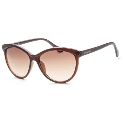 Calvin Klein Women's Sunglasses In Brown