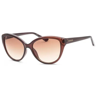 Calvin Klein Women's Sunglasses In Brown