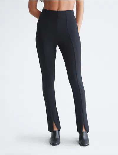 Calvin Klein Women's Super High Waist Long Leggings In Black