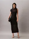 Calvin Klein Women's Sweater Stitch Midi Dress