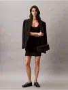 Calvin Klein Women's Sweater Stitch Midi Dress In Black