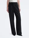 Calvin Klein Women's Tailored Wide Leg Trousers