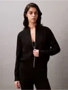 Calvin Klein Women's Tech Knit Bomber Jacket