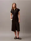 Calvin Klein Women's Tech Stretch Zip Dress