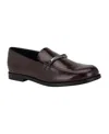 Calvin Klein Women's Tedda Slip-on Dress Flat Loafers In Dark Red