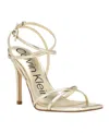 Calvin Klein Tegin Sandal In Gold
