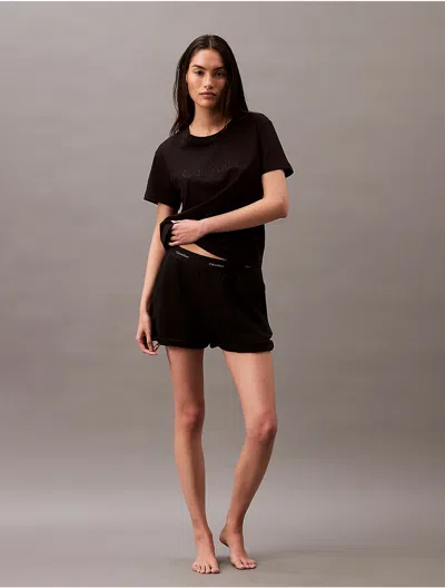 Calvin Klein Women's Terry Lounge Sleep Shorts