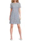 Calvin Klein Women's Textured Short-sleeve Minidress