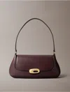 Calvin Klein Women's Top Flap Shoulder Bag In Brown