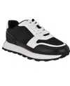 Calvin Klein Women's Tulay Casual Round Toe Sneakers In Black,white