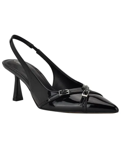 CALVIN KLEIN WOMEN'S TULISSA TAPERED HEEL SLINGBACK PUMPS
