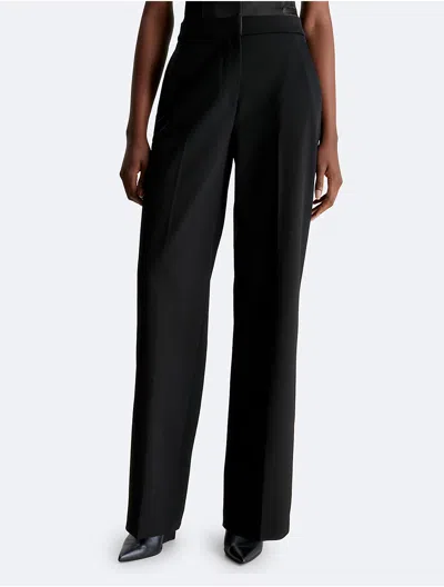 Calvin Klein Women's Tux Satin Pants