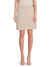 Calvin Klein Women's Tweed Pencil Miniskirt In Neutral