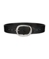 Calvin Klein Women's Two-in-one Reversible Oversized Statement Buckle Belt