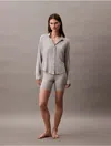 Calvin Klein Women's Ultra Soft Modal Button-down Shirt