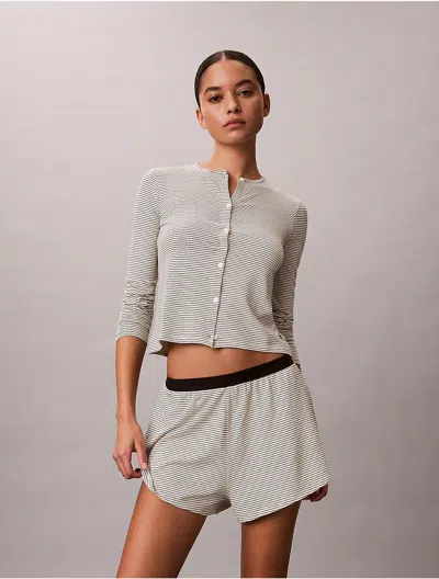 Calvin Klein Women's Ultra Soft Modal Cardigan In Black