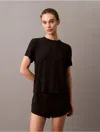 Calvin Klein Women's Ultra Soft Modal Relaxed T-shirt