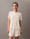 Calvin Klein Women's Ultra Soft Modal Relaxed T-shirt
