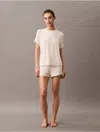Calvin Klein Women's Ultra Soft Modal Short In Ivory