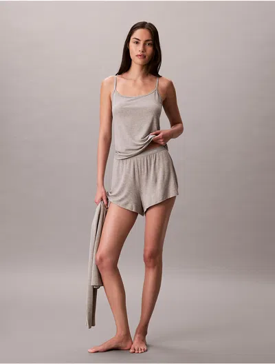 Calvin Klein Women's Ultra Soft Modal Shorts In Gray