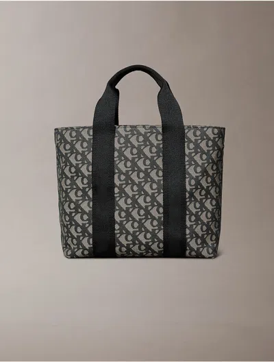Calvin Klein Women's Ultralight Logo Jacquard Mini Tote Bag In Multi