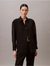 Calvin Klein Women's Utility Roll Sleeve Tunic