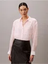 Calvin Klein Women's Utility Roll Sleeve Tunic