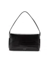 Calvin Klein Shoulder Bag In Black Silver
