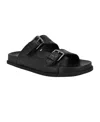 Calvin Klein Vibe Slide Sandal In Black Logo