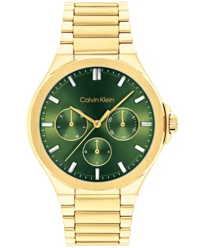 Calvin Klein Women's Vibrancy Gold-tone Stainless Steel Bracelet Watch 38mm
