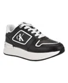 Calvin Klein Vidya Sneaker In Black,white