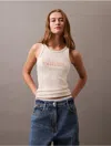 Calvin Klein Women's Viscose Blend Rib Tank Top