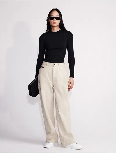 Calvin Klein Women's Wide Leg Cargo Pants