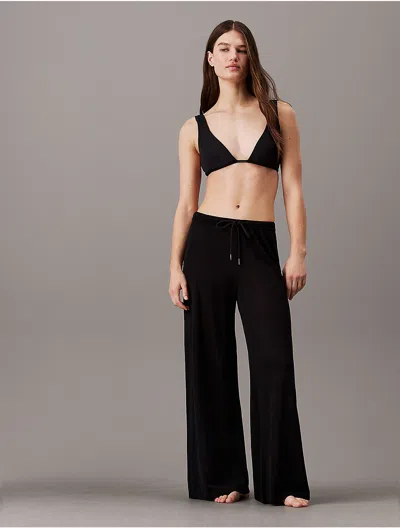 Calvin Klein Women's Wide Leg Knit Pants