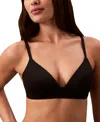 Calvin Klein Perfectly Fit Wireless T-shirt Bra In Black
