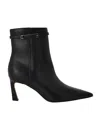 Calvin Klein Alenna Pointed Toe Bootie In Black