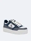 Calvin Klein Alondra Platform Sneaker In Titan