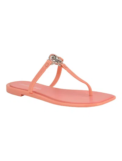Calvin Klein Ellye Sandal In Pink