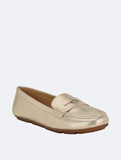 Calvin Klein Women's Women's Lassa Loafer In Gold