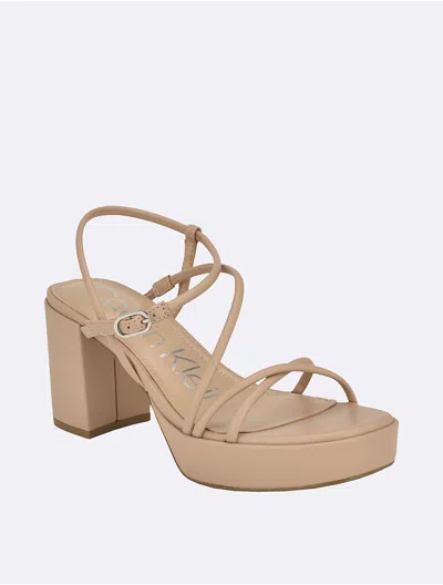 Calvin Klein Women's Women's Liliana Heel In Lite Latte