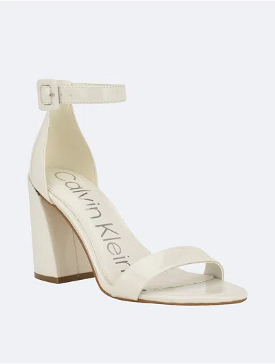 CALVIN KLEIN WOMEN'S WOMEN'S MARLE HEEL SANDAL