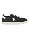 Calvin Klein Black Polyester Women Sneaker In Black